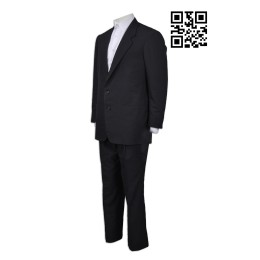 BS348 Make tailor suit style  HK real estate company uniforms    property management wool suits factory BS348 Make tailor suit style  HK real estate company uniforms    property management wool suits factory